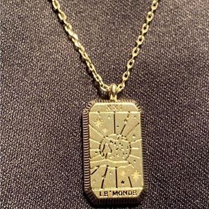 Sliver pendant necklace